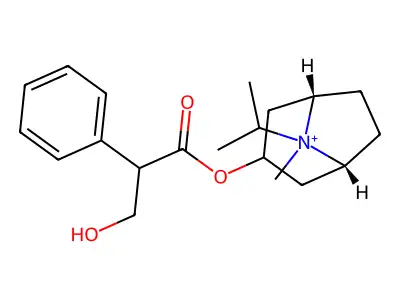Ipratropium structure