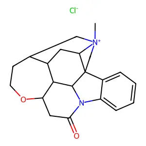 Dihydrostrychine methochloride structure