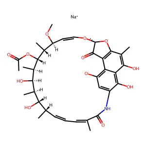CAS 14897-39-3 - C37H47NNaO12+ structure