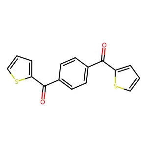 [4-(Thiophene-2-carbonyl)-phenyl]-thiophen-2-YL-methanone structure