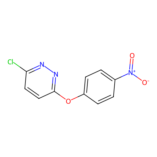 3-Chloro-6-(4-nitrophenoxy)pyridazine structure
