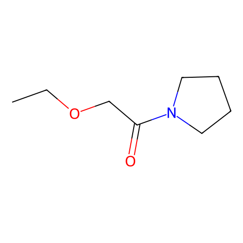 2-Ethoxy-1-pyrrolidin-1-ylethanone structure