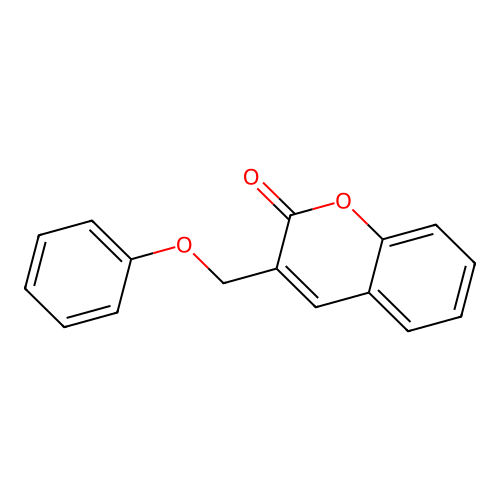 3-(Phenoxymethyl)chromen-2-one structure