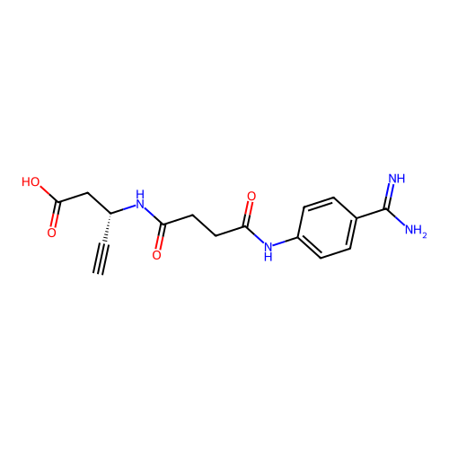 Xemilofiban acid structure
