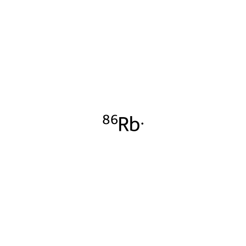 Rubidium Rb-86 structure