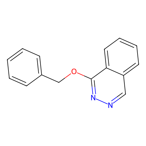 Phthalazine, 1-(phenylmethoxy)- structure