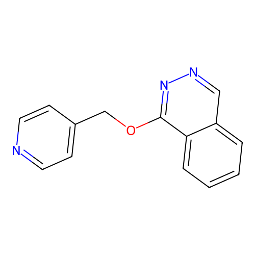 Phthalazine, 1-(4-pyridinylmethoxy)- structure