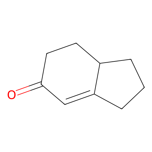 1,2,3,6,7,7a-Hexahydro-5H-inden-5-one structure