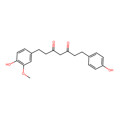 Tetrahydrodemethoxycurcumin structure