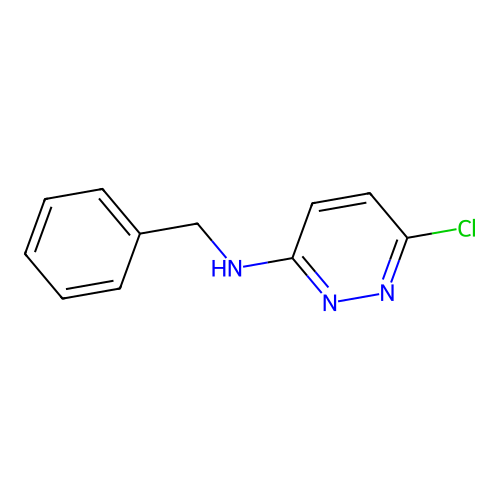 N-benzyl-6-chloropyridazin-3-amine structure