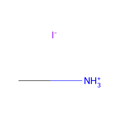 甲胺氢碘酸盐 structure