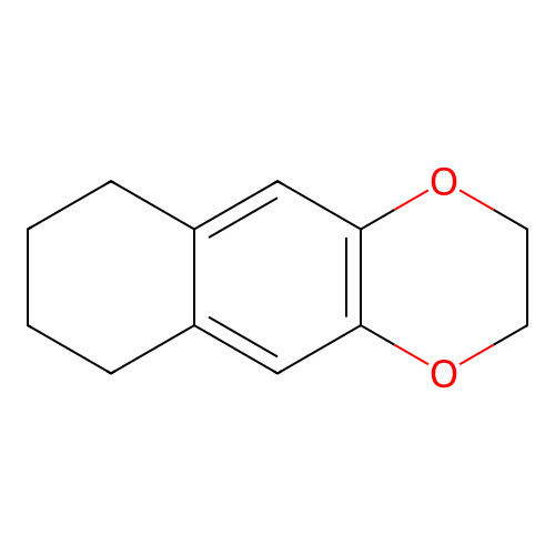 2,3,6,7,8,9-Hexahydrobenzo[g][1,4]benzodioxine structure