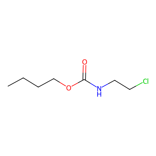 Butyl (2-chloroethyl)carbamate structure