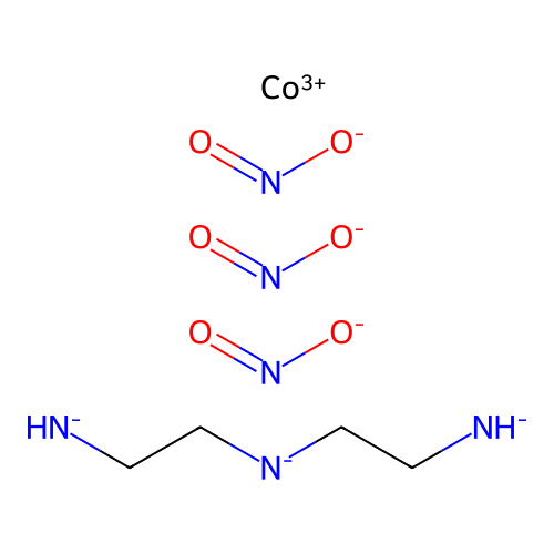 Bis(2-azanidylethyl)azanide;cobalt(3+);trinitrite structure
