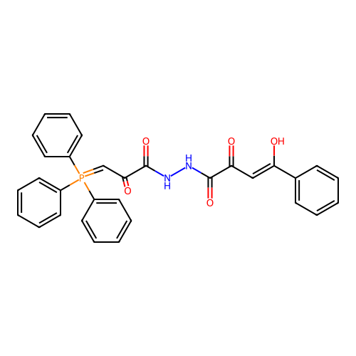 (Z)-4-hydroxy-2-oxo-N'-[2-oxo-3-(triphenyl- structure