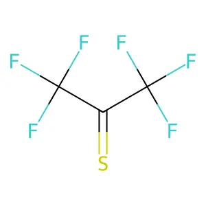 六氟丙硫酮 structure