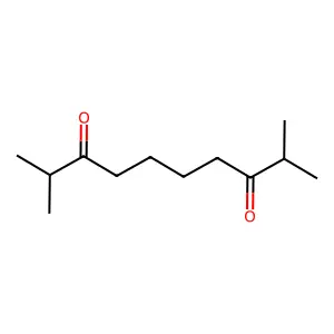 2,9-Dimethyl-3,8-decanedione structure