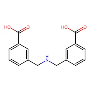 Bis-(3-aminomethylbenzoic acid) structure