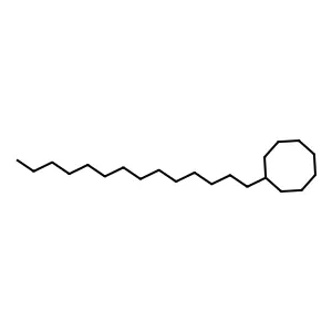 Tetradecylcyclooctane structure