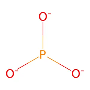 亚磷酸根离子 structure