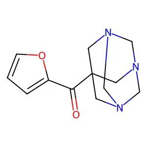 1,3,5-Triazaadamantan-7-yl(furan-2-yl)methanone structure