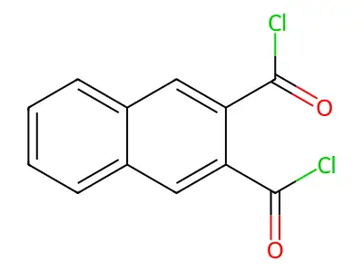 Naphthalene-2,3-dicarbonyl Chloride structure