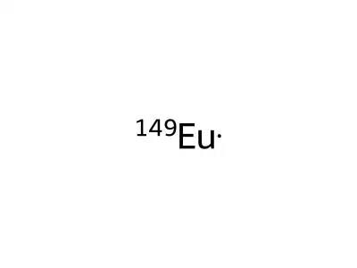 149Eu isotope structure