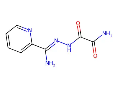 N'-[[amino(pyridin-2-yl)methylidene]amino]oxamide structure