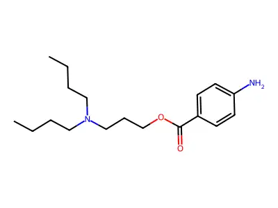 布他卡因 structure