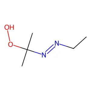 2-乙基偶氮-2-丙基过氧化氢 structure