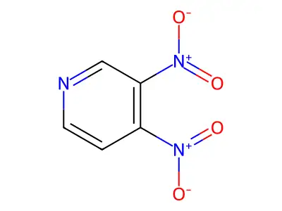 3,4-Dinitropyridine structure