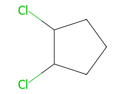 1,2-Dichlorocyclopentane structure