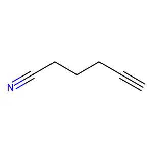 5-己炔腈 structure