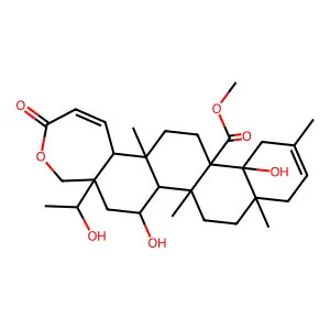 Galphimine B structure