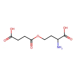 O-琥珀酰高丝氨酸 structure