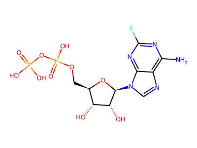 2-Fluoro-ADP structure