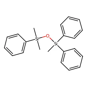 1,1,3-Trimethyl-1,3,3-triphenyldisiloxane structure