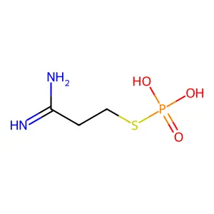 S-(2-Amidinoethyl)thiophosphate structure