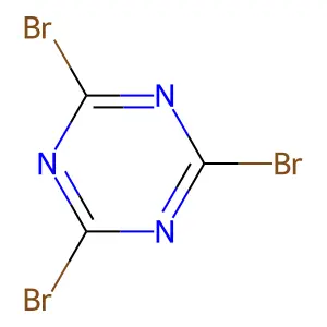 溴化氰脲 structure