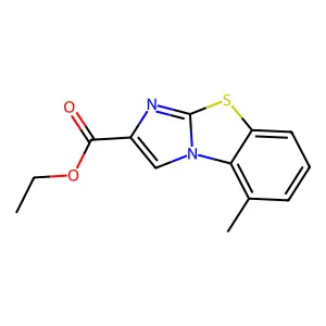 Ethyl 8-methylimidazo[2,1-b][1,3]benzothiazole-2-carboxylate structure