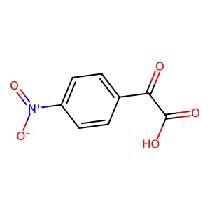 4-Nitrophenylglyoxylic acid structure