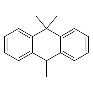 Anthracene, 9,10-dihydro-9,9,10-trimethyl- structure