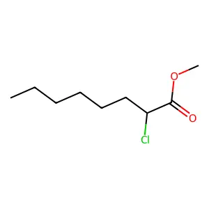 Methyl 2-chlorooctanoate structure