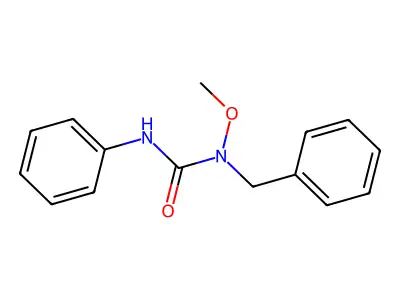 1-Benzyl-1-methoxy-3-phenylurea structure