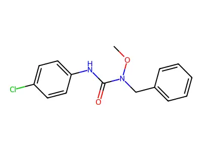 1-Benzyl-3-(4-chlorophenyl)-1-methoxyurea structure