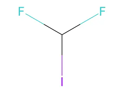 二氟碘甲烷 structure