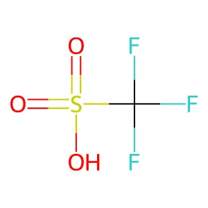 三氟甲磺酸 structure