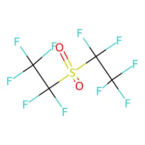 Ethane, 1,1'-sulfonylbis(1,1,2,2,2-pentafluoro- structure