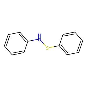 Benzenesulfenamide, N-phenyl- structure