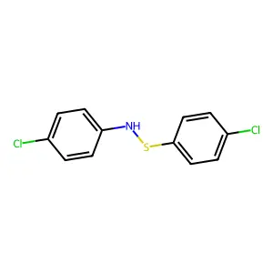 Benzenesulfenamide, 4-chloro-N-(4-chlorophenyl)- structure